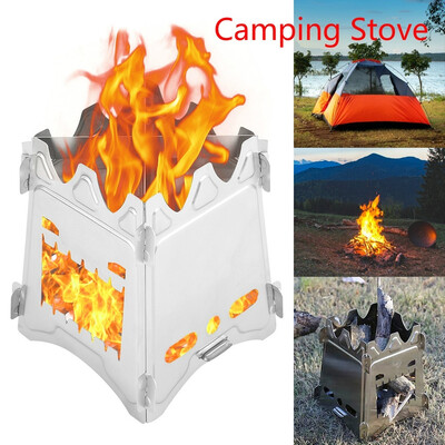 Latest Wood Stove Lightweight Folding Wood Stove Outdoor Camping Stove Picnic Cooking Burners Backpacking Furnace
Latest Wood Stove Lightweight Folding Wood Stove Outdoor Camping Stove Picnic Cooking Burners Backpacking Furnace