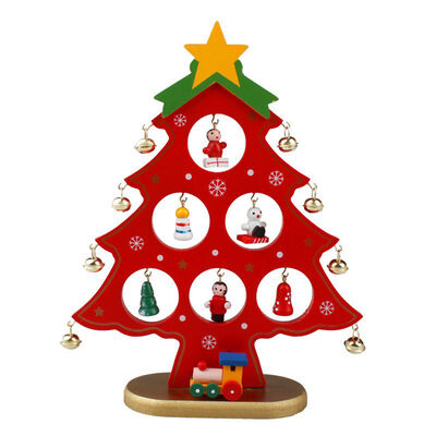 Christmas single piece wooden Christmas tree desktop small DIY mini Christmas tree decoration ornaments dropshipping
Christmas single piece wooden Christmas tree desktop small DIY mini Christmas tree decoration ornaments dropshipping
