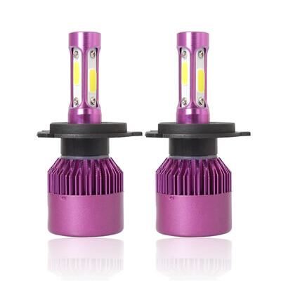 H4 S2P 2PCS Led Cob LED Chip Car Headlamp 36W 6000k White Light 8000LM Car Bulb Fog Light Purple
H4 S2P 2PCS Led Cob LED Chip Car Headlamp 36W 6000k White Light 8000LM Car Bulb Fog Light Purple