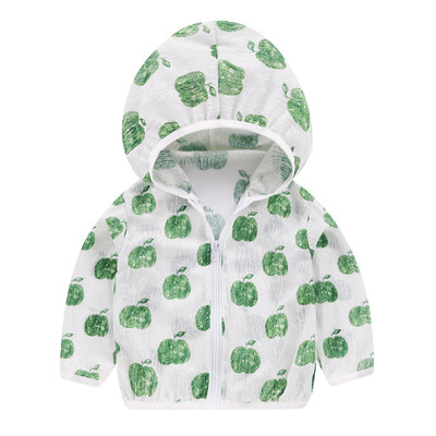 Kids Sun Protection Clothing Coat Unisex Cute Cartoon Print UV Protection Quick Dry Thin Jacket with Hooded Zipper Baby Coat 
Kids Sun Protection Clothing Coat Unisex Cute Cartoon Print UV Protection Quick Dry Thin Jacket with Hooded Zipper Baby Coat