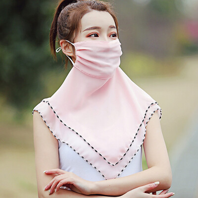 Summer sunscreen mask sunscreen scarf scarf mask UV mask hanging ear chiffon mask wholesale 
Summer sunscreen mask sunscreen scarf scarf mask UV mask hanging ear chiffon mask wholesale