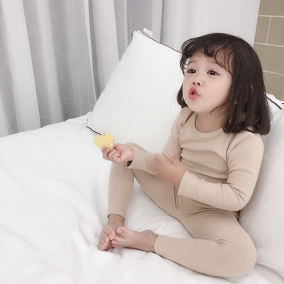 Children Autumn Toddler Girls Clothing Solid Color Suit Printing Home Service Cotton Soft Two-piece Pajamas girls Suits
Children Autumn Toddler Girls Clothing Solid Color Suit Printing Home Service Cotton Soft Two-piece Pajamas girls Suits