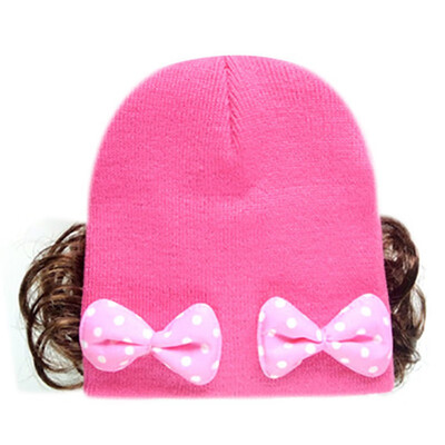 Winter New Girls Hat Fashion Cute Wig Flower Hair Children Baby Kids Cap Floral Warm Knitted Earmuff Wig Caps Baby Accessories
Winter New Girls Hat Fashion Cute Wig Flower Hair Children Baby Kids Cap Floral Warm Knitted Earmuff Wig Caps Baby Accessories