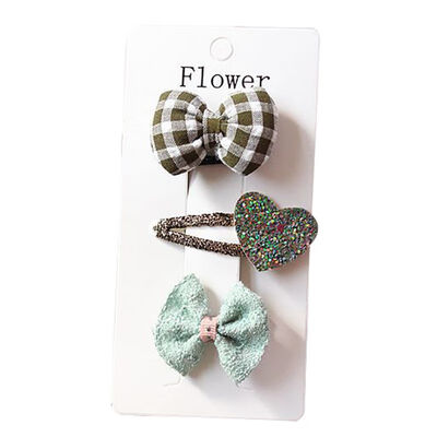 3 Pieces Set Children Handmade Bow Hair Clip Baby Girls Hair Ring Cloth Fabric Hair Accessories 1-12Y
3 Pieces Set Children Handmade Bow Hair Clip Baby Girls Hair Ring Cloth Fabric Hair Accessories 1-12Y