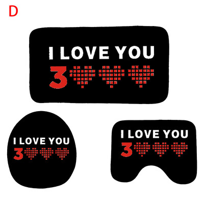 Gobestart 3Pcs I love You Three Thousand Times Non-Slip Bath Mat Bathroom Kitchen Carpet Doormats Decor
Gobestart 3Pcs I love You Three Thousand Times Non-Slip Bath Mat Bathroom Kitchen Carpet Doormats Decor