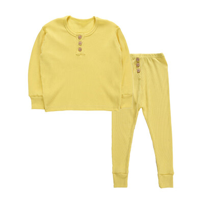 Baby Kids Boys Girls Clothes 1-6T Solid Print Outfits Set Lovely Long Sleeve Blouse TopsPants Sleepwear Pajamas
Baby Kids Boys Girls Clothes 1-6T Solid Print Outfits Set Lovely Long Sleeve Blouse TopsPants Sleepwear Pajamas
