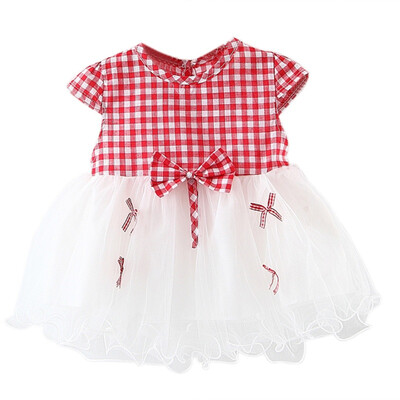 Summer Casual Lovely Baby Girls Plaid Pattern Sleeve Patchwork Dress Kids Toddler Pageant Mesh Sundress
Summer Casual Lovely Baby Girls Plaid Pattern Sleeve Patchwork Dress Kids Toddler Pageant Mesh Sundress