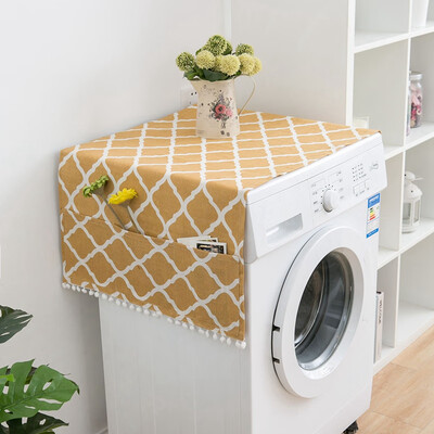 Retro Printing Pattern Drum Washing Machine Cover Portable Dustproof Single Door Refrigerator Cover
Retro Printing Pattern Drum Washing Machine Cover Portable Dustproof Single Door Refrigerator Cover