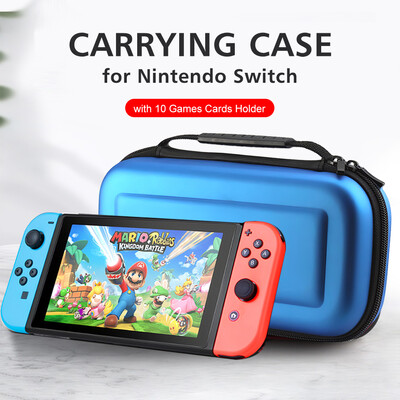 Carrying Case for Nintendo Switch with 10 Games Cards Holder EVA Hard Shell Handbag for Nintendo Switch Console Joy-Con Controller
Carrying Case for Nintendo Switch with 10 Games Cards Holder EVA Hard Shell Handbag for Nintendo Switch Console Joy-Con Controller