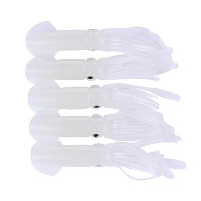 Artificial Bait 5pcsset False Squid Shape Night-luminous Soft Lure Fishing Accessories reusable fishing lures
Artificial Bait 5pcsset False Squid Shape Night-luminous Soft Lure Fishing Accessories reusable fishing lures