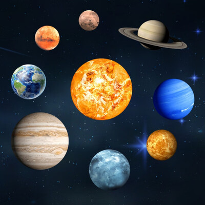 9PCS Wall Stickers Solar System Wall Mural Glowing Planets Wall Decals For Kids Bedroom Living Room
9PCS Wall Stickers Solar System Wall Mural Glowing Planets Wall Decals For Kids Bedroom Living Room