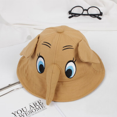Autumn Baby Boys Girls Toddler Cartoon Elephant Bucket Hats With Ear Design Caps Reversible Sun Headwear
Autumn Baby Boys Girls Toddler Cartoon Elephant Bucket Hats With Ear Design Caps Reversible Sun Headwear