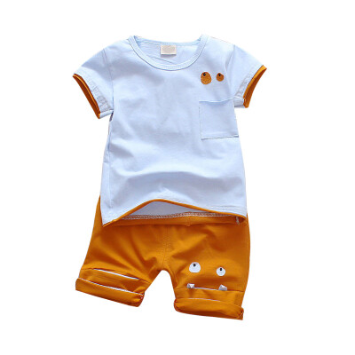 Summer Baby Boys Clothes Short Sleeve Cartoon Eyes Print Tops T-shirt Shorts Toddler Casual Outfits Sets
Summer Baby Boys Clothes Short Sleeve Cartoon Eyes Print Tops T-shirt Shorts Toddler Casual Outfits Sets