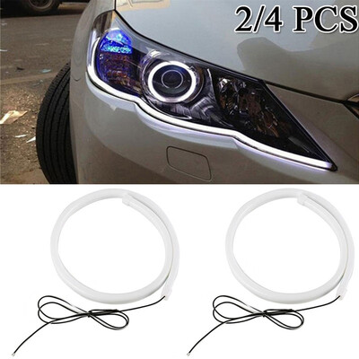 24Pcs 60cm White Car Flexible Tube LED Strip White Flexible Light Soft Tube Guide Daytime Runnning DRL Light Headlight
24Pcs 60cm White Car Flexible Tube LED Strip White Flexible Light Soft Tube Guide Daytime Runnning DRL Light Headlight