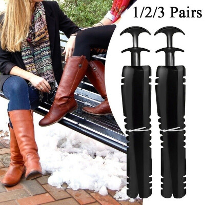 123Pairs Black Long Boots Shaper Stretcher Trees Supporter Shaft Keeper Holder Organizer Storage Hanger
123Pairs Black Long Boots Shaper Stretcher Trees Supporter Shaft Keeper Holder Organizer Storage Hanger