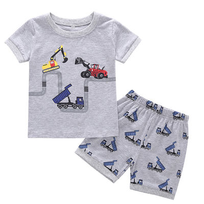Baby boy girl clothes children set Infants cotton short sleeve printed two-piece suits
Baby boy girl clothes children set Infants cotton short sleeve printed two-piece suits