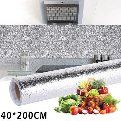 135 Roll Big Size Waterproof Oil Proof Aluminum Foil Sticker Self Adhesive Wallpaper Kitchen Stove Wall Stickers
135 Roll Big Size Waterproof Oil Proof Aluminum Foil Sticker Self Adhesive Wallpaper Kitchen Stove Wall Stickers