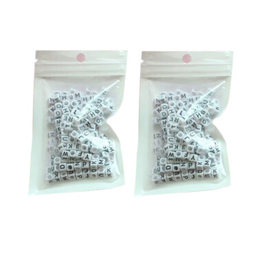800pcs Colorful Acrylic Alphabet Cube Beads for Jewelry Making Bracelets Necklaces Children Craft
800pcs Colorful Acrylic Alphabet Cube Beads for Jewelry Making Bracelets Necklaces Children Craft