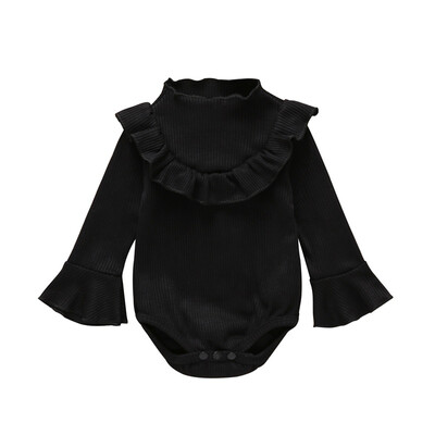Kids Girls Bodysuit Jumpsuit Newborn Clothes Infant Baby Flare Sleeve Ruffle Design Rompers 3-24M
Kids Girls Bodysuit Jumpsuit Newborn Clothes Infant Baby Flare Sleeve Ruffle Design Rompers 3-24M