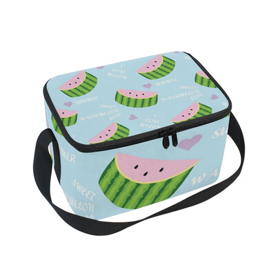 ALAZA Cute Watermelon Lunch Box Insulated Lunch Bag Large Cooler Tote Bagfor Kids Men Women
ALAZA Cute Watermelon Lunch Box Insulated Lunch Bag Large Cooler Tote Bagfor Kids Men Women