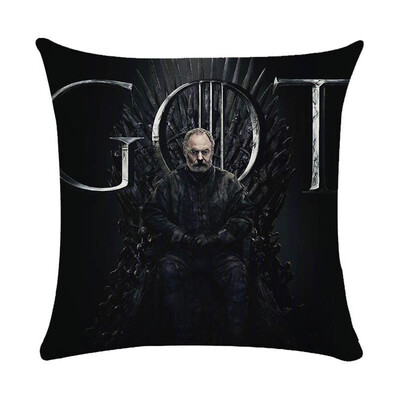 18" Square Game of Thrones Cotton Linen Home Decorative Throw Pillow Case Cushion Cover 45cm45cm
18" Square Game of Thrones Cotton Linen Home Decorative Throw Pillow Case Cushion Cover 45cm45cm