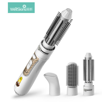 Wei new wellskins negative ion modeling air tube straight curler hair curler hair dryer hair dryer hairdressing electric curling rod home upgrade model WX-FT09 white
Wei new wellskins negative ion modeling air tube straight curler hair curler hair dryer hair dryer hairdressing electric curling rod home upgrade model WX-FT09 white