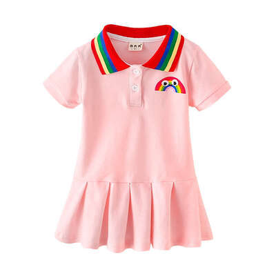 Baby Girl Lapel Embroidery Tennis Dress Summer Children Clothing Cute Pleated Dress Kids Short-sleeve Shirt Dresses Toddler
Baby Girl Lapel Embroidery Tennis Dress Summer Children Clothing Cute Pleated Dress Kids Short-sleeve Shirt Dresses Toddler