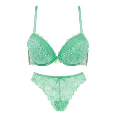 Women Sexy Push Up Bras Sets Sexy Lace Floral Embroidered Padded Intimates Bras Seamless G-String Panties Suits
Women Sexy Push Up Bras Sets Sexy Lace Floral Embroidered Padded Intimates Bras Seamless G-String Panties Suits
