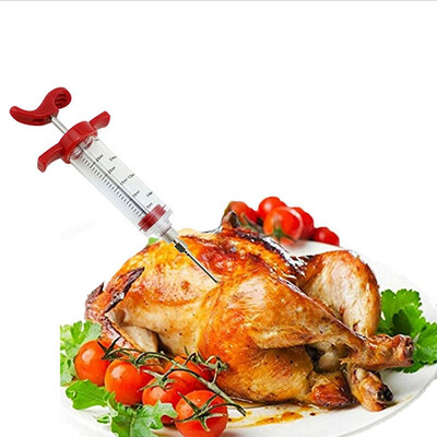 Meat Marinade Flavor Injector Syringe Seasoning Sauce Cooking Poultry Turkey Chicken BBQ Tools
Meat Marinade Flavor Injector Syringe Seasoning Sauce Cooking Poultry Turkey Chicken BBQ Tools