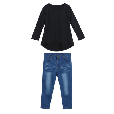 Toddler Kids Baby Girls Clothing Sets Autumn T-shirt Tops Denim Jeans Pants Set Outfits Tracksuits
Toddler Kids Baby Girls Clothing Sets Autumn T-shirt Tops Denim Jeans Pants Set Outfits Tracksuits