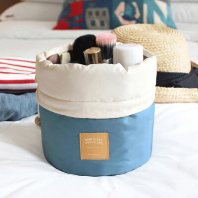 Barrel Shaped Polyester Cosmetic Bag Drawstring Wash Bags Three-Dimensional Type Storage HandBag
Barrel Shaped Polyester Cosmetic Bag Drawstring Wash Bags Three-Dimensional Type Storage HandBag