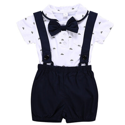 Baby Boy Clothing Set 2019 New Summer Infant Boys Clothes Tie ShirtsOveralls 2PCS Outfit Sets Bebes Gentlemen Suit
Baby Boy Clothing Set 2019 New Summer Infant Boys Clothes Tie ShirtsOveralls 2PCS Outfit Sets Bebes Gentlemen Suit