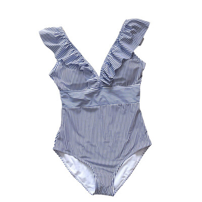 Sexy Female Retro V Neck Striped Swimsuit One Piece Ruffled Push Up Padded High Waist Swimwear 2019 Women Bikini Set Holiday
Sexy Female Retro V Neck Striped Swimsuit One Piece Ruffled Push Up Padded High Waist Swimwear 2019 Women Bikini Set Holiday