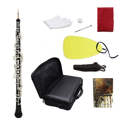 Professional Oboe C Key Cupronickel Plated Silver with Gloves Cleaning Cloth Screwdriver Leather Case Bag Strap
Professional Oboe C Key Cupronickel Plated Silver with Gloves Cleaning Cloth Screwdriver Leather Case Bag Strap