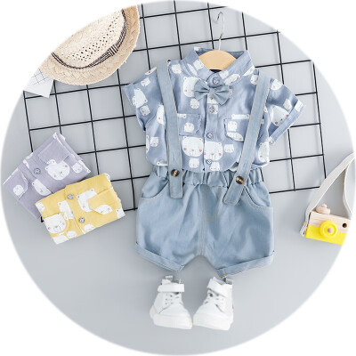 US Shippment Baby Boy Clothes Set Summer Pint T-shirtCausal Shorts Toddler Baby Clothing with Tie Gentleman Clothes
US Shippment Baby Boy Clothes Set Summer Pint T-shirtCausal Shorts Toddler Baby Clothing with Tie Gentleman Clothes