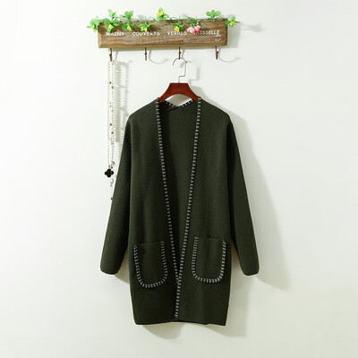 Autumn&winter 2018 temperament fashion thick sweater ladys coat han edition loose joker knit sweater long style cardigan
Autumn&winter 2018 temperament fashion thick sweater ladys coat han edition loose joker knit sweater long style cardigan