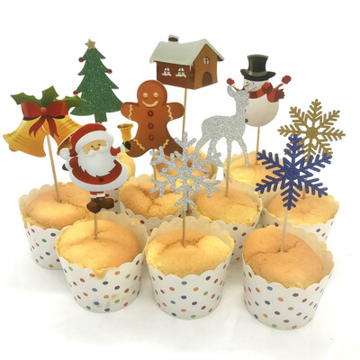Tailored Christmas Cupcake Cake Toppers Cake Insert Flags for Party Baking Photograph New
Tailored Christmas Cupcake Cake Toppers Cake Insert Flags for Party Baking Photograph New