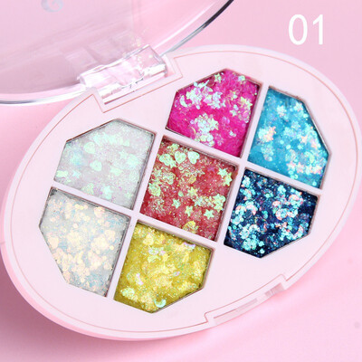 New 7-color Sequins Eyeshadow Palette Long Lasting Waterproof Smudge-proof Glitter Eye Shadow
New 7-color Sequins Eyeshadow Palette Long Lasting Waterproof Smudge-proof Glitter Eye Shadow