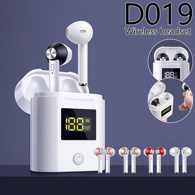 D019 Mini Earbuds Wireless Bluetooth Headsets Headphons with Charging Box for Smartphone
D019 Mini Earbuds Wireless Bluetooth Headsets Headphons with Charging Box for Smartphone