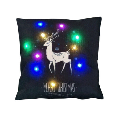 Christmas LED Lights Lit Pillow Cushions Happy Festival Household Creative Velvet Pillowcase
Christmas LED Lights Lit Pillow Cushions Happy Festival Household Creative Velvet Pillowcase
