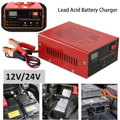 12V24V 10A 140W Car Motorcycle Lead Acid Battery Charger With LCD Display Full Automatically
12V24V 10A 140W Car Motorcycle Lead Acid Battery Charger With LCD Display Full Automatically