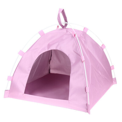 Pet Tent Dog Bed Blue Pink Oxford Cloth Fiber Rod Waterproof Detachable Folding Sleeping Bed For Dog
Pet Tent Dog Bed Blue Pink Oxford Cloth Fiber Rod Waterproof Detachable Folding Sleeping Bed For Dog