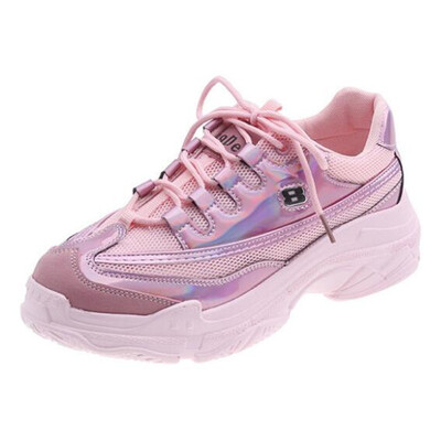 Women Casual Shoes 2019 Autumn Mesh Women Shoes Flats Platform Lace-Up Fashion Breathable Women Sneakers Woman zapatos de mujer
Women Casual Shoes 2019 Autumn Mesh Women Shoes Flats Platform Lace-Up Fashion Breathable Women Sneakers Woman zapatos de mujer
