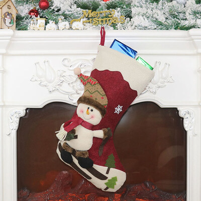 1Pcs Christmas Stocking Large Sock Santa Elk Candy Gift Bag Xmas Tree Hanging Decor
1Pcs Christmas Stocking Large Sock Santa Elk Candy Gift Bag Xmas Tree Hanging Decor