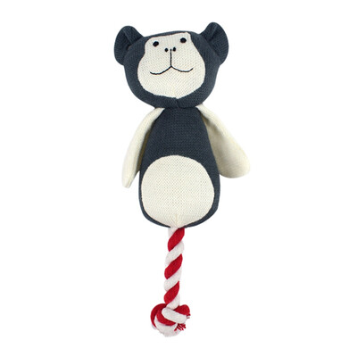 Pet Dogs Bite-resistant Molar Toy Knitted Cartoon Animals Shaped Interactive Squeaky Cotton Plush Chewing Toy for Training IQ
Pet Dogs Bite-resistant Molar Toy Knitted Cartoon Animals Shaped Interactive Squeaky Cotton Plush Chewing Toy for Training IQ