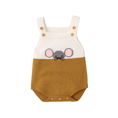 Knit Rompers Childrens Winter Baby Girls Sleevless Rompers 2019 Cute Mouse Outfit Clothes Toddler Newborn One-pieces Jumpsuit
Knit Rompers Childrens Winter Baby Girls Sleevless Rompers 2019 Cute Mouse Outfit Clothes Toddler Newborn One-pieces Jumpsuit