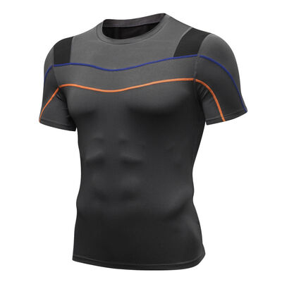 Mens T-shirt quick-drying Clothes high-elastic tight-fitting Sports short-sleeved T-shirt Sports Top For Running Fitness Exerci
Mens T-shirt quick-drying Clothes high-elastic tight-fitting Sports short-sleeved T-shirt Sports Top For Running Fitness Exerci