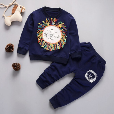 2PCS Baby Boy Girl Clothes Set Long Sleeve Cartoon Print T-Shirt TopCasual Trousers Toddler Clothes Outfits
2PCS Baby Boy Girl Clothes Set Long Sleeve Cartoon Print T-Shirt TopCasual Trousers Toddler Clothes Outfits