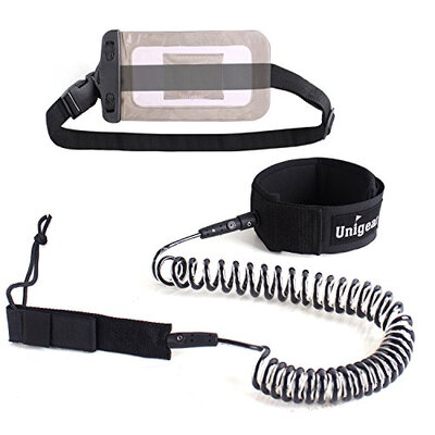 Premium 10 SUP Leash Coiled Paddle Board Leash 11 Colors with Waterproof Wallet for Standup Paddle&Surfboard Surfing
Premium 10 SUP Leash Coiled Paddle Board Leash 11 Colors with Waterproof Wallet for Standup Paddle&Surfboard Surfing