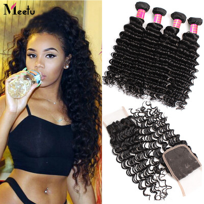 7A Unprocessed Cheap Human Hair Weave Brazilian Virgin Hair Deep Wave With Closure 4 Bundles Brazilian Deep Wave With Closure
7A Unprocessed Cheap Human Hair Weave Brazilian Virgin Hair Deep Wave With Closure 4 Bundles Brazilian Deep Wave With Closure
